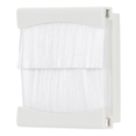 Contactum  Modular Brush Flex Outlet White