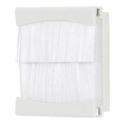 Contactum  Modular Brush Flex Outlet White