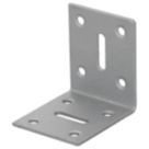 Magnodur Angle Brackets Silver 50mm x 50mm x 40mm 10 Pack