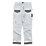 Site Jackal Work Trousers White / Grey 30" W 32" L