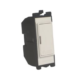 Varilight PowerGrid 13AX Grid Fused Spur White with Colour-Matched Inserts
