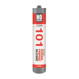 No Nonsense 101 General Purpose Silicone Clear 310ml