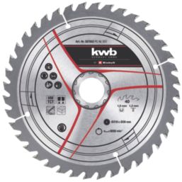 Einhell TCT Thin saw-blade Wood/Plastic TCT Thin Cut Circular Saw Blade 210mm x 30mm 40T