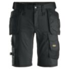 Snickers 6141 Stretch Work Shorts Black 39" W