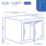 Burg-Wachter Pure Safe PS120 K  Key Freestanding Home Safe 20.5Ltr