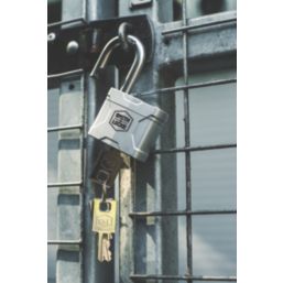 Smith & Locke  Steel  Water-Resistant   Padlock 55mm