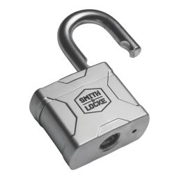 Smith & Locke  Steel  Water-Resistant   Padlock 55mm