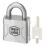 Smith & Locke  Steel  Water-Resistant   Padlock 55mm