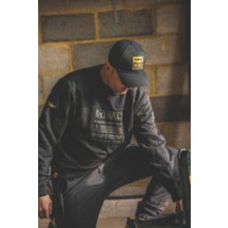 DEWALT 100 Year Graphic Sweatshirt Grey Large 42-44" Chest