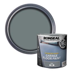 Ronseal 2.5Ltr Slate Satin Heavy Duty Garage Floor Paint