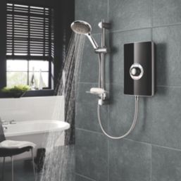 Triton Miniatures Black Gloss 9.5kW  Manual Electric Shower
