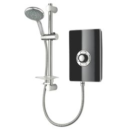 Triton Miniatures Black Gloss 9.5kW  Manual Electric Shower