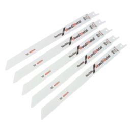 Bosch  S 1122 HF Flexible Wood with Nails Reciprocating Saw Blades 225mm 5 Pack