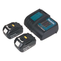 Makita DLX2414SJ 18V 2 x 3.0Ah Li-Ion LXT Brushless Cordless Twin Kit