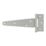 Smith & Locke Matt Silver Tee Hinges 152mm 2 Pack