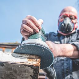 Trend Pro Mesh AB/150/M7/P 80 / 120 / 180 Grit Mesh Multi-Material Sanding Discs 150mm 7 Pack