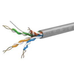 Labgear Cat 5e Grey  4-Pair 8-Core Unshielded Ethernet Cable 25m Coil