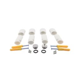 ETAL 26mm x 80mm White Radiator Bracket Kit