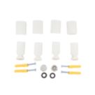 ETAL 26mm x 80mm White Radiator Bracket Kit