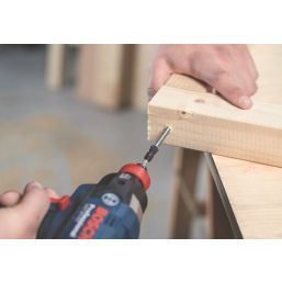 Bosch  1/4" 25mm Hex Shank PZ3 Impact Control Screwdriver Bits 8 Piece Set