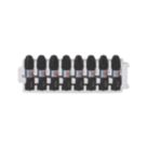 Bosch  1/4" 25mm Hex Shank PZ3 Impact Control Screwdriver Bits 8 Piece Set