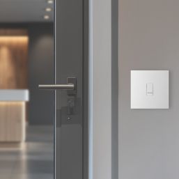 British General 900 Series 10A 10AX 1-Gang 1-Way Press Switch White