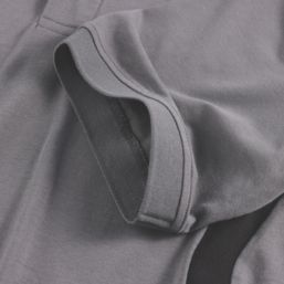 Scruffs Trade Tech Moisture Wicking Work Polo Graphite Medium 40" Chest