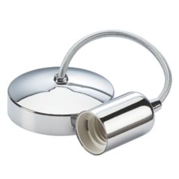 Knightsbridge  Contemporary Pendant Polished Chrome