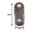 Essentials Oval Rail End Sockets Polished Chrome 30mm 2 Pack