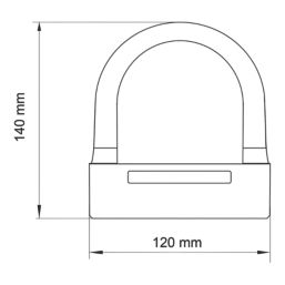 Smith & Locke  D-Lock 120mm x 140mm