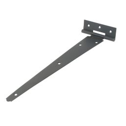 Black Powder-Coated Light Duty Tee Hinges 305mm 2 Pack