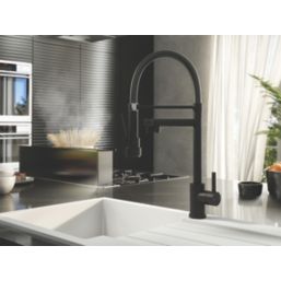 ETAL Goda  Multi-Use Kitchen Mixer Tap Matt Black