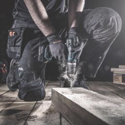 Scruffs TradeFlex Work Trousers Black 36" W 32" L