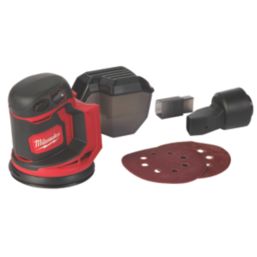 Milwaukee M18 BOS125-0 125mm 18V Li-Ion RedLithium  Cordless Random Orbit Sander - Bare