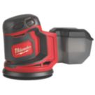 Milwaukee M18 BOS125-0 125mm 18V Li-Ion RedLithium  Cordless Random Orbit Sander - Bare