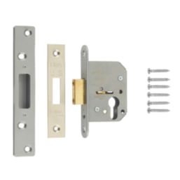 ERA  Satin Silver Euro Deadlock 61mm Case - 44mm Backset