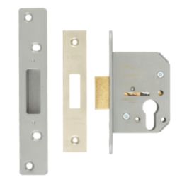 ERA  Satin Silver Euro Deadlock 61mm Case - 44mm Backset