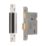 Smith & Locke Fire Rated  5 Lever Satin Nickel Architectural Sash Lock 76mm Case - 57mm Backset