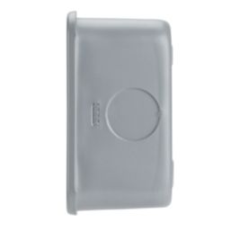 Contactum Metalclad 1-Gang Blanking Plate Grey