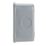 Contactum Metalclad 1-Gang Blanking Plate Grey