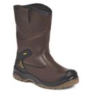 Apache AP305 Size 5  Brown Waterproof Steel Toe Cap Safety Rigger Boots