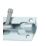 Smith & Locke Adjustable Barrel Gate Bolt Silver 102mm