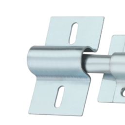 Smith & Locke Adjustable Barrel Gate Bolt Silver 102mm