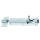 Smith & Locke Adjustable Barrel Gate Bolt Silver 102mm
