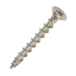 Hinge-Tite  PZ Double-Countersunk Thread Cutting Hinge Screws 4.5mm x 30mm 50 Pack