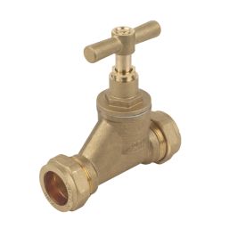 Flomasta MDPE Stop Cock 25mm x 25mm