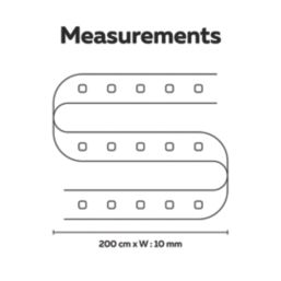 Calex  2m LED Strip Light 7W