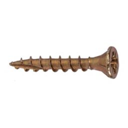 Reisser Cutter PZ Countersunk  High Performance Woodscrews 3.5mm x 25mm 200 Pack