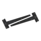 Smith & Locke Black Tee Hinges 204mm 2 Pack