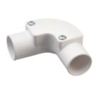 Deta TTE White Inspection Elbow 20mm